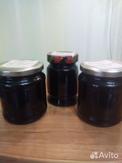 Сироп из черноплодной рябины и варенье