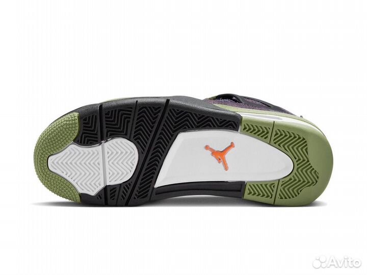 Кроссовки nike air jordan 4 canyon purple