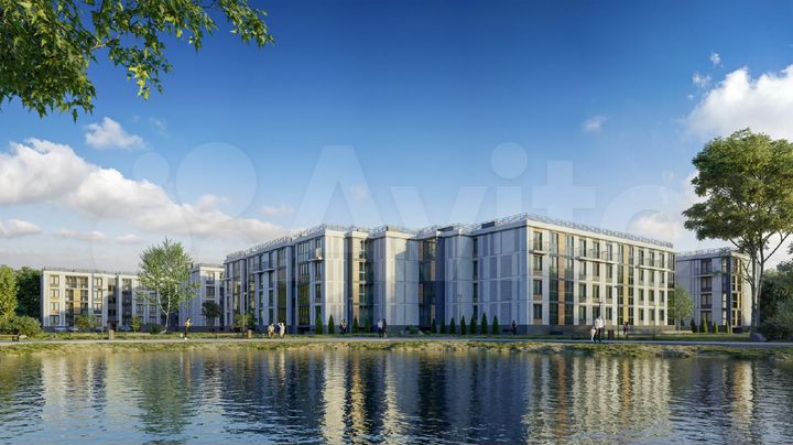 2-к. квартира, 57,8 м², 2/4 эт.