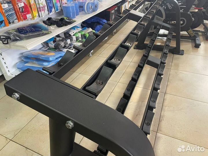 Гантельный ряд со стойкой от 2,5 до 25кг Smith