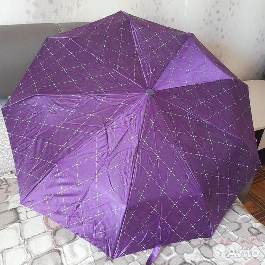 Зонтик женский со стразами