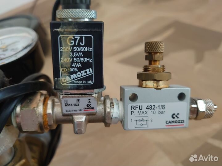 CO2 установка для аквариума camozzi