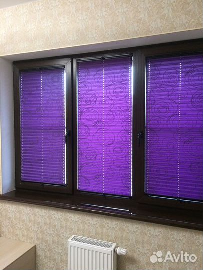 Шторы плиссе