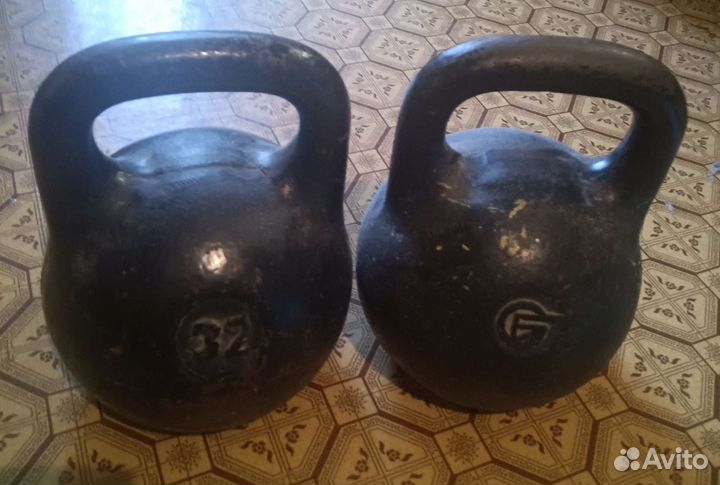 Гиря 32кг