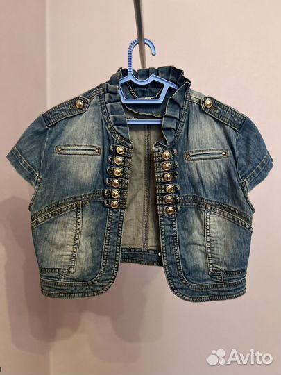 Балеро джинсовое