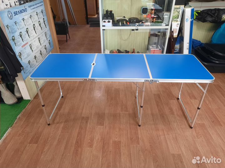 Стол туристический складной 6 стульев 180х60 см