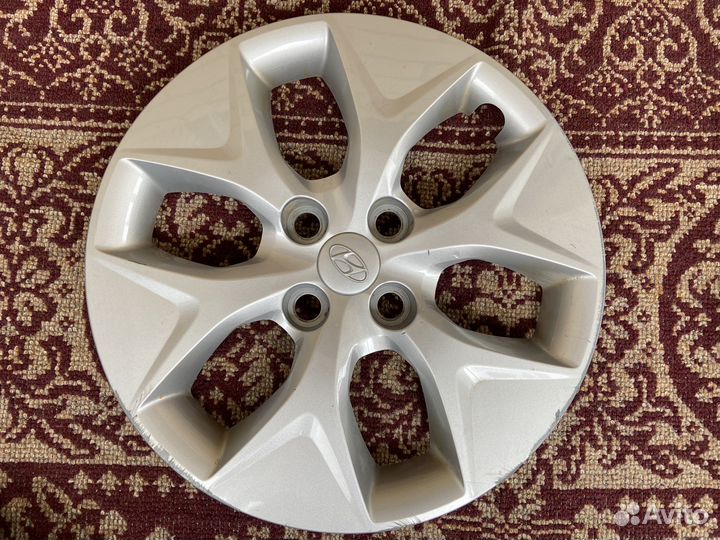 Колпаки на Hyundai Solaris r15, комплект, оригинал