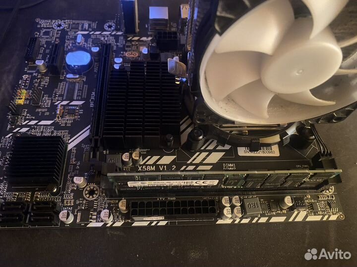 Комплект xeon e5649+16 gb