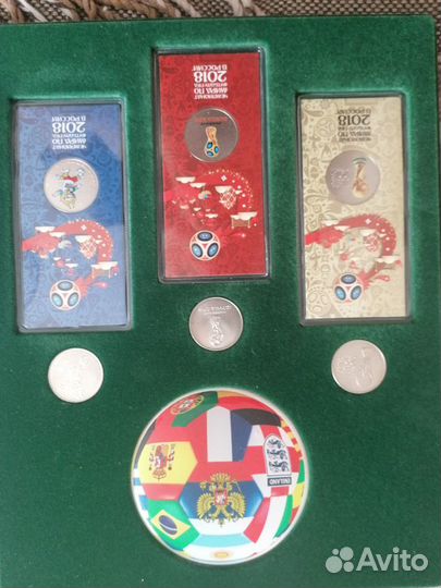 Монеты 25 рублей чемпионат мира по футболу