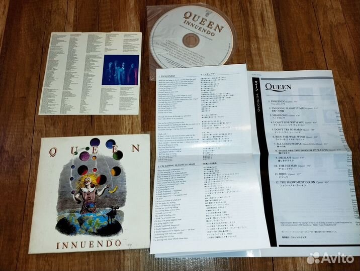 Mini-LP Queen Innuendo CD