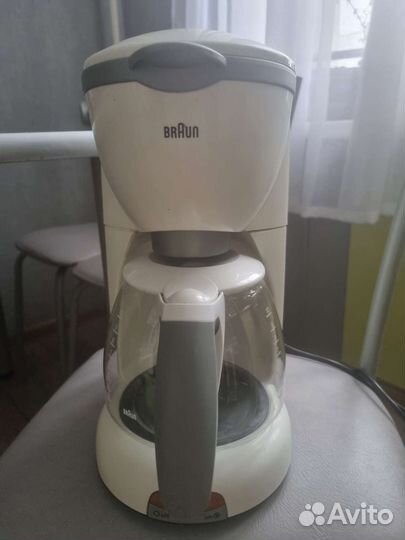 Кофеварка капельная braun