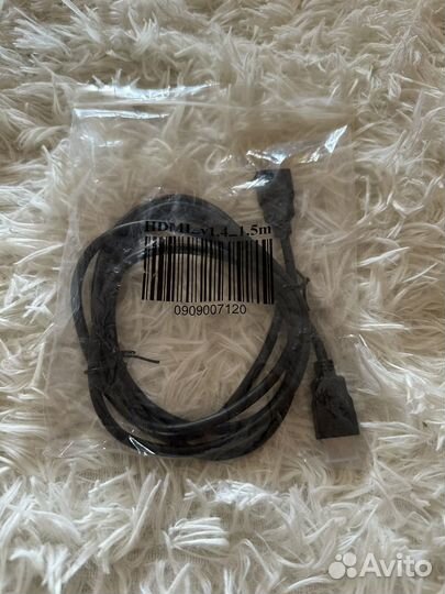 Кабель hdmi 1.5м
