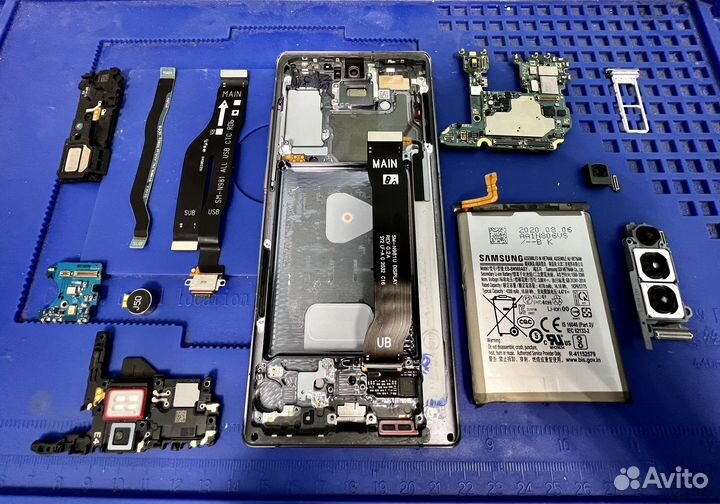 Samsung galaxy note 20 на запчасти