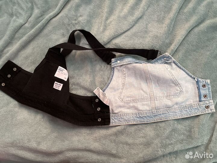 Джинсовый топ Bershka
