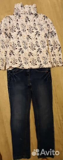 Водолазка на девочку 4-5 лет