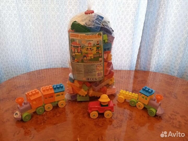 Конструктор полесье 175 элементов