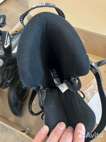 Ролики мужские прогулочные мягкие fila как новые