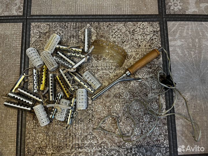 Электроплойка,бигуди,гребень СССР