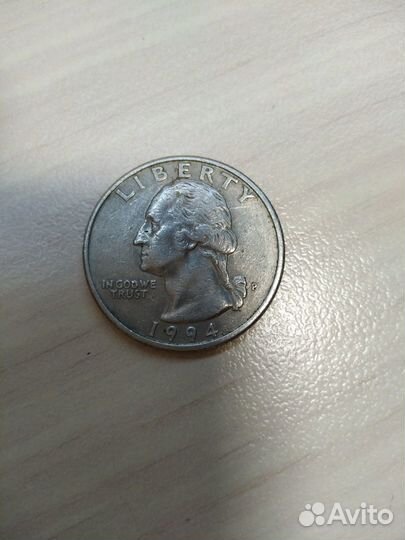 Монета liberty 1994