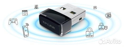 TP-link TL-WN725N USB nano-адаптер новый гарант