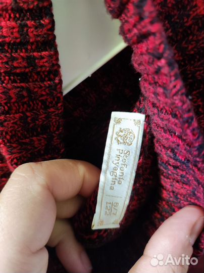 Платье туника для девочки Stefania Pinyagina 122