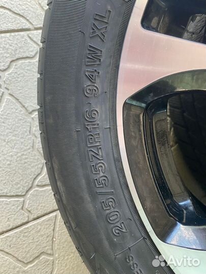 Калеса с летней резиной R16