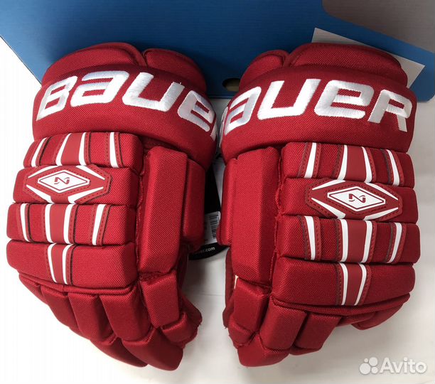 Краги хоккейные Bauer Nexus 600 , размер 14