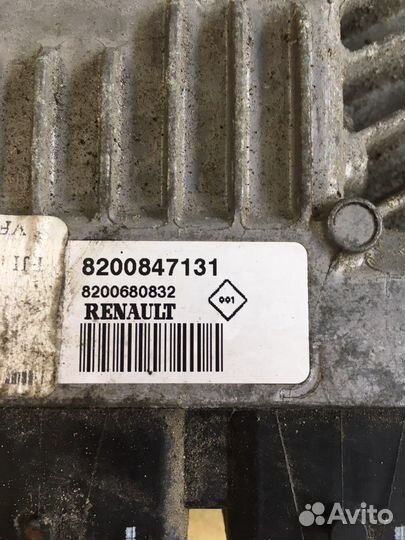 Блок управления двигателем Renault Kangoo 2(2182)