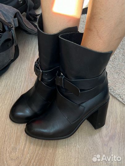 Ботильоны натуральная кожа 35