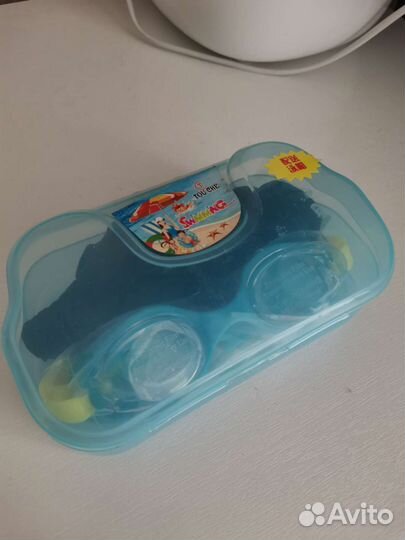 Шапочка для плавания + очки + беруши детские