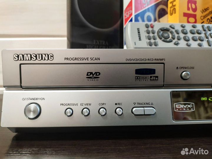 DVD+VHS 6голов + караоке+ ду состояние