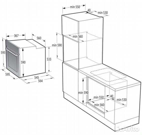 Электрический духовой шкаф Gorenje BOS6747A01BG