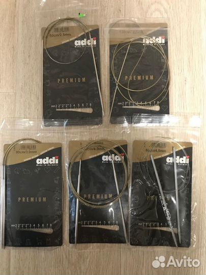 Новые спицы и крючки для вязания Addi, RTO,Maxwell