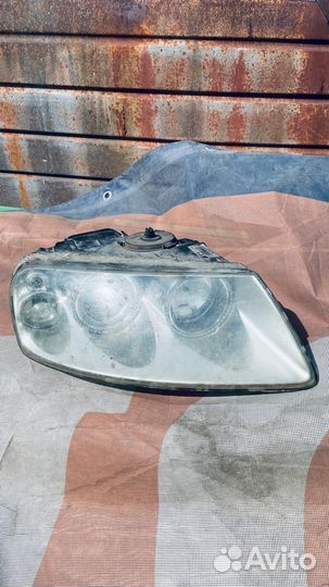 Фары на volkswagen touareg 1