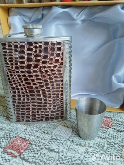 Фляжка из нержавейки