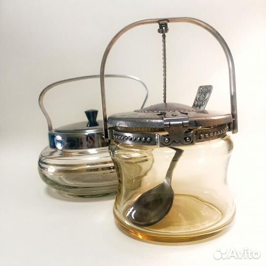 Сахарница стекло СССР