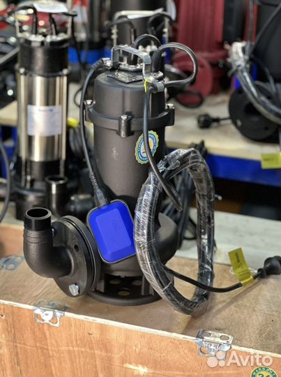 Насос фекальный с поплавком 