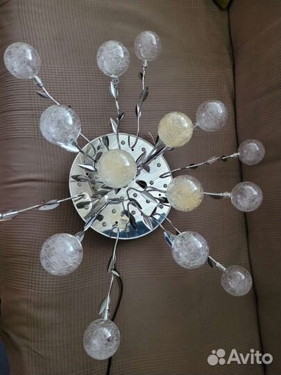 Люстра потолочная светодиодная бу