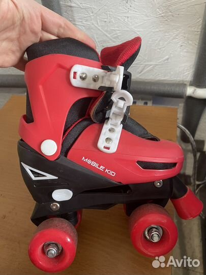 Роликовые коньки детские раздвижные 31-34
