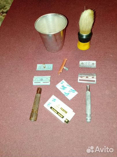 Бритвенные принадлежности из СССР