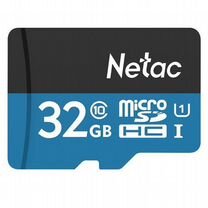 Карта памяти 32Gb (SD, micro) Netac P500 Class 10