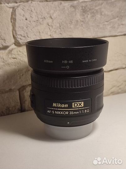 Объектив Nikon AF-S 35mm 1.8G DX