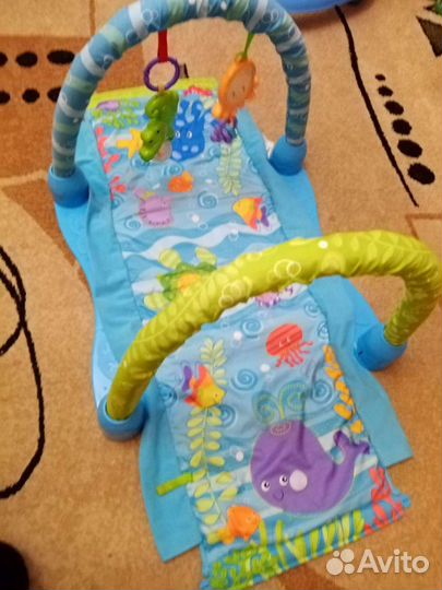 Развивающий коврик-трансформер