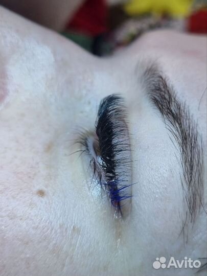 Наращивание ресниц на дому