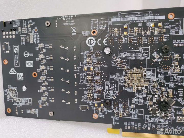 Видеокарта rx580 8gb MSI