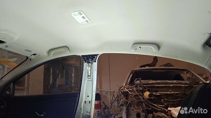 Обшивка потолка renault fluence