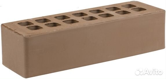 Кирпич облицовочный темный