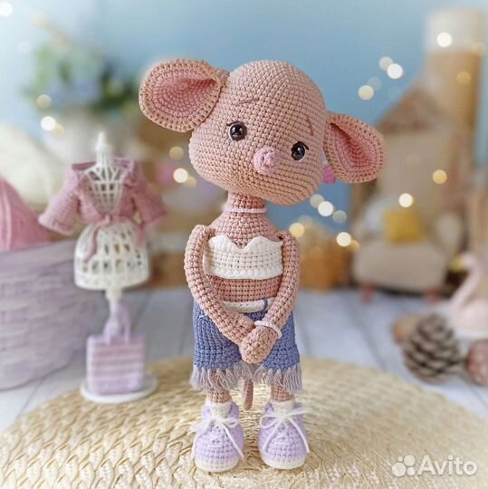 Мягкая игрушка Мышка