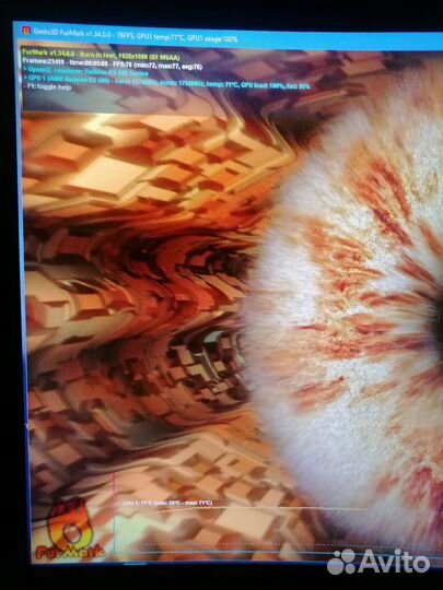 Видеокарта RX580 4GB