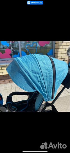 Детский трехколесный велосипед bmw